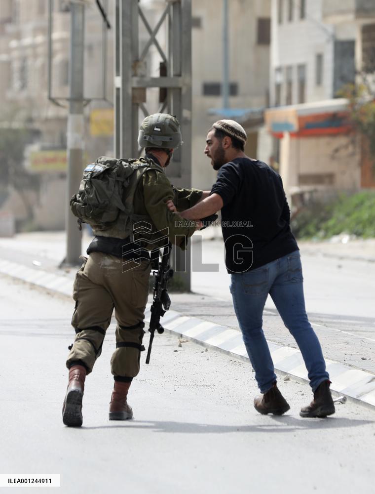 MIDEAST-HAWARA-ISRAELI SETTLERS-REVENGE ATTACKS