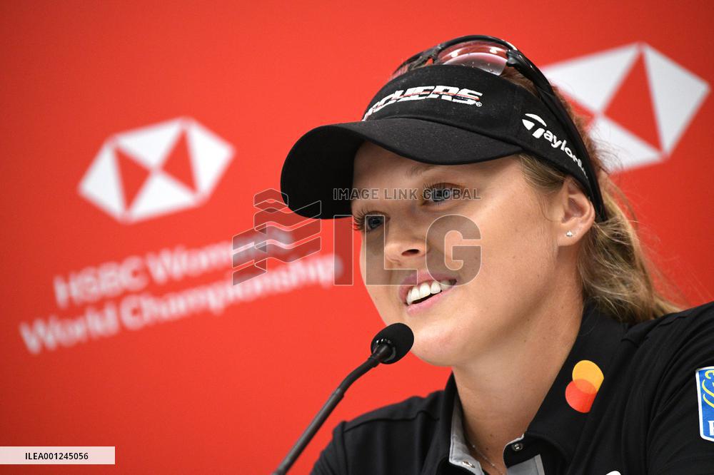 (SP)SINGAPORE-GOLF-WOMEN'S WORLD CHAMPIONSHIP-PRESS CONFERENCE