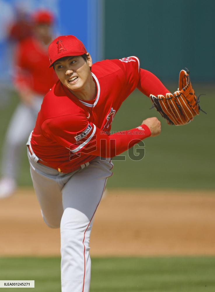 Baseball: Angels' Ohtani