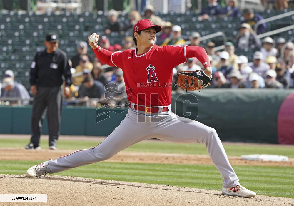 Baseball: Angels' Ohtani