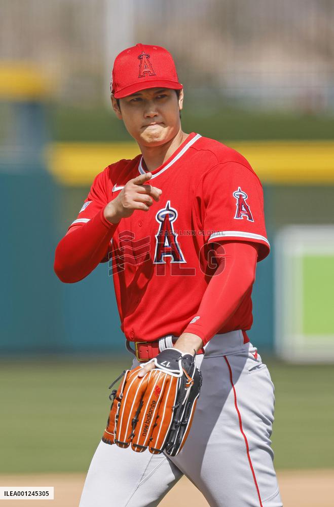 Baseball: Angels' Ohtani