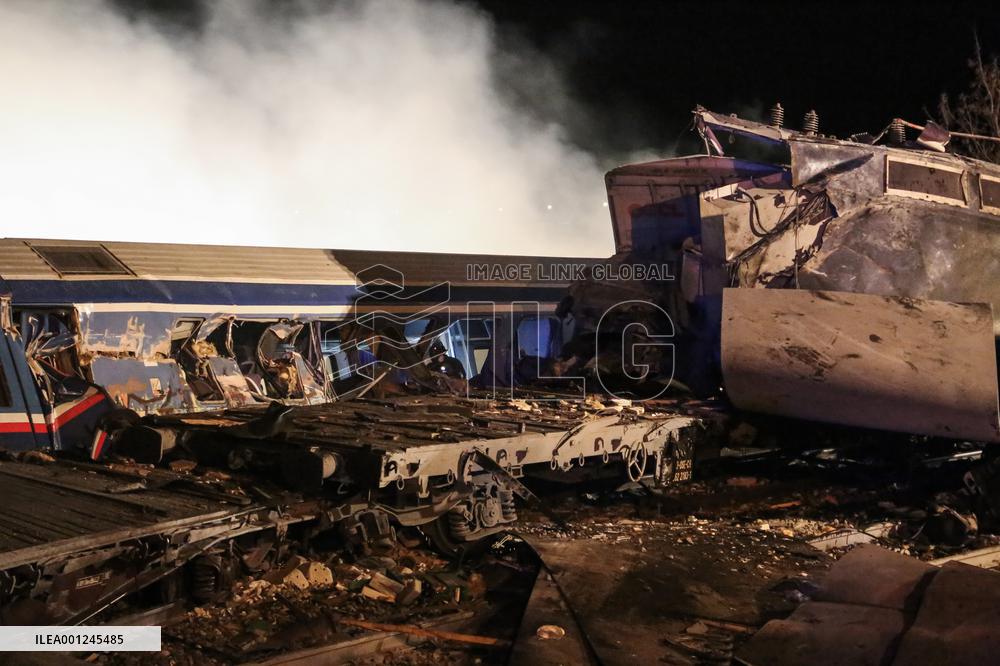 GREECE-TEMPI-TRAIN COLLISION