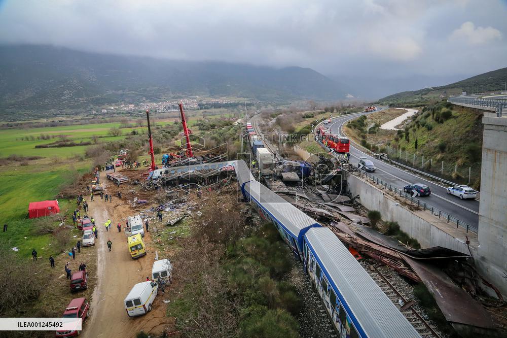 GREECE-TEMPI-TRAIN COLLISION