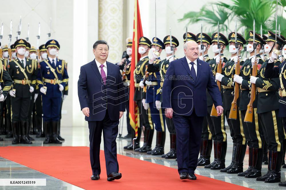 CHINA-BEIJING-XI JINPING-BELARUS-LUKASHENKO-TALKS (CN)