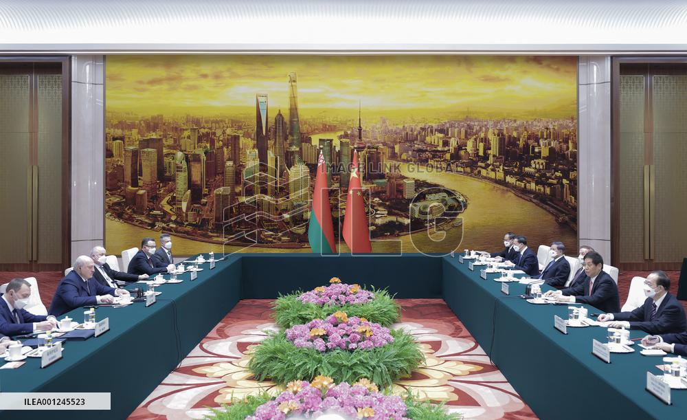 CHINA-BEIJING-LI ZHANSHU-BELARUS-LUKASHENKO-MEETING (CN)