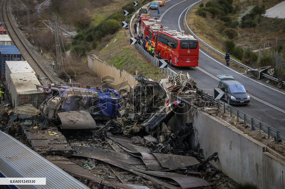 GREECE-TEMPI-TRAIN COLLISION