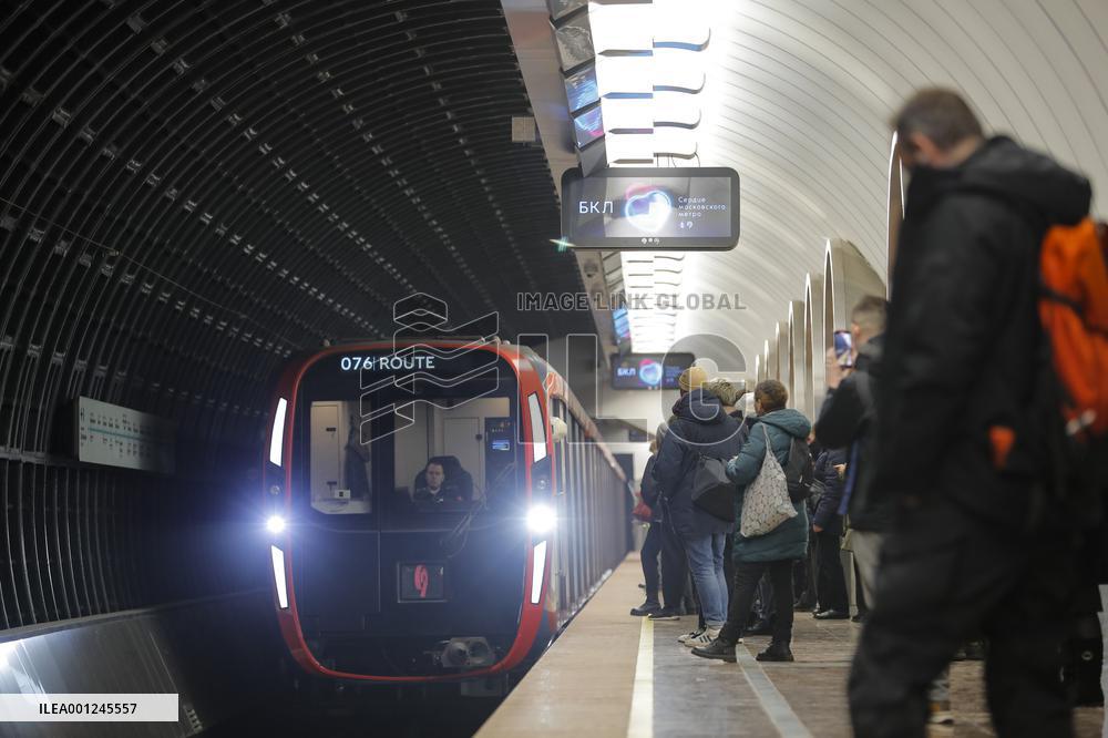 RUSSIA-MOSCOW-SUBWAY-BIG CIRCLE LINE-OPENING