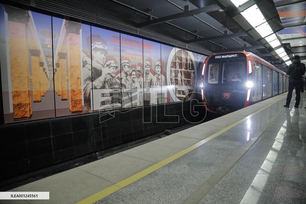 RUSSIA-MOSCOW-SUBWAY-BIG CIRCLE LINE-OPENING