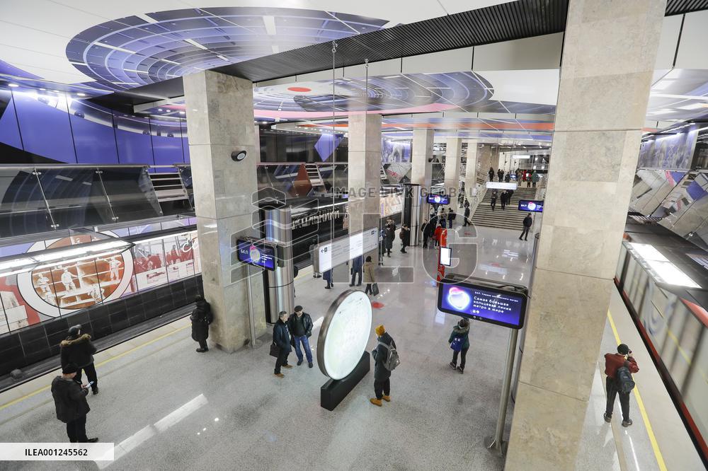RUSSIA-MOSCOW-SUBWAY-BIG CIRCLE LINE-OPENING