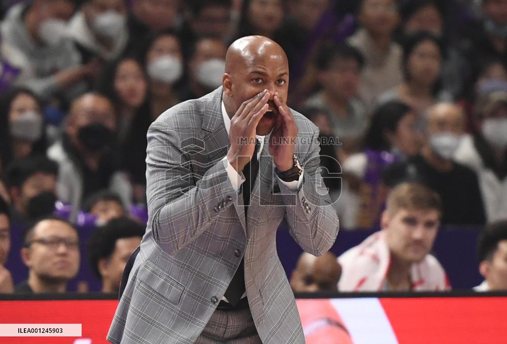 (SP)CHINA-BEIJING-BASKETBALL-CBA LEAGUE-BEIJING VS SUZHOU (CN)