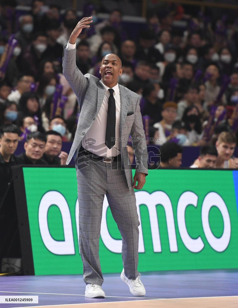 (SP)CHINA-BEIJING-BASKETBALL-CBA LEAGUE-BEIJING VS SUZHOU (CN)