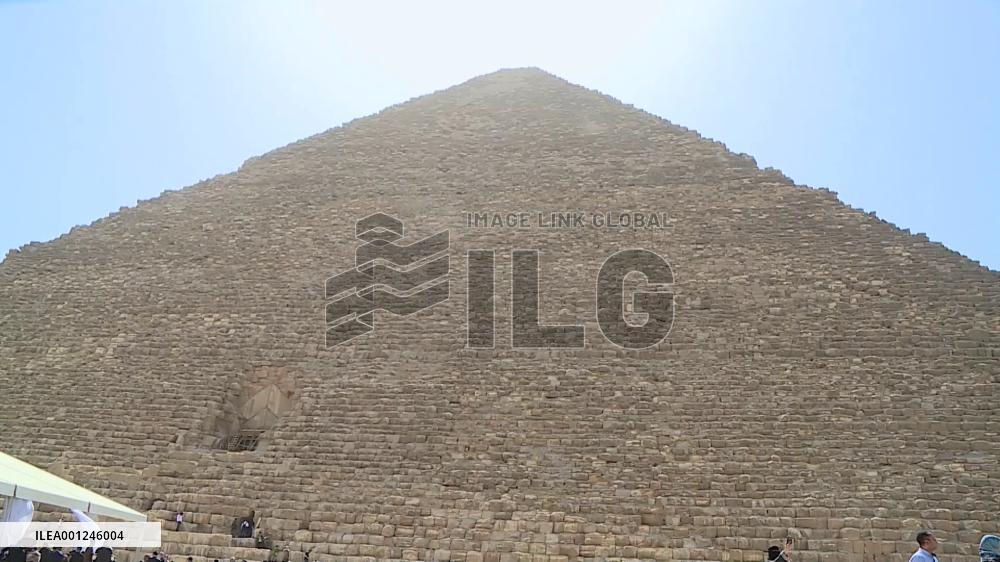 New corridor discovered in Egypt's Great Pyramid of Giza