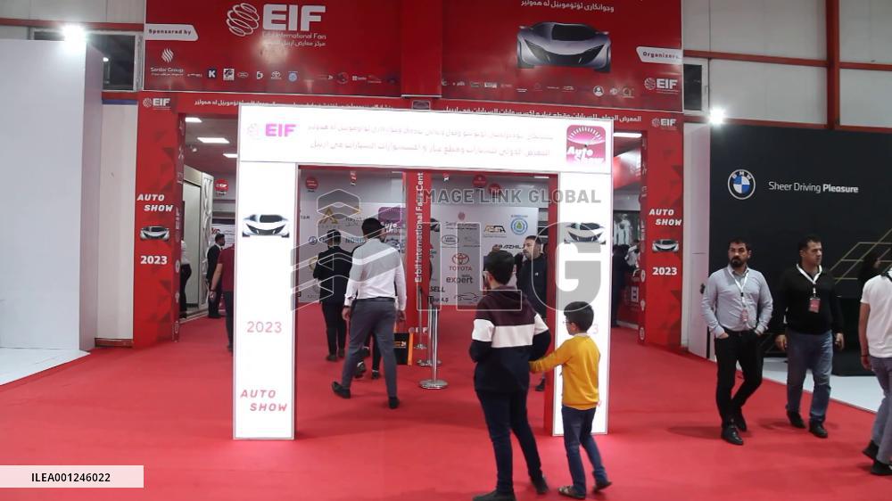 Auto show held in Iraq