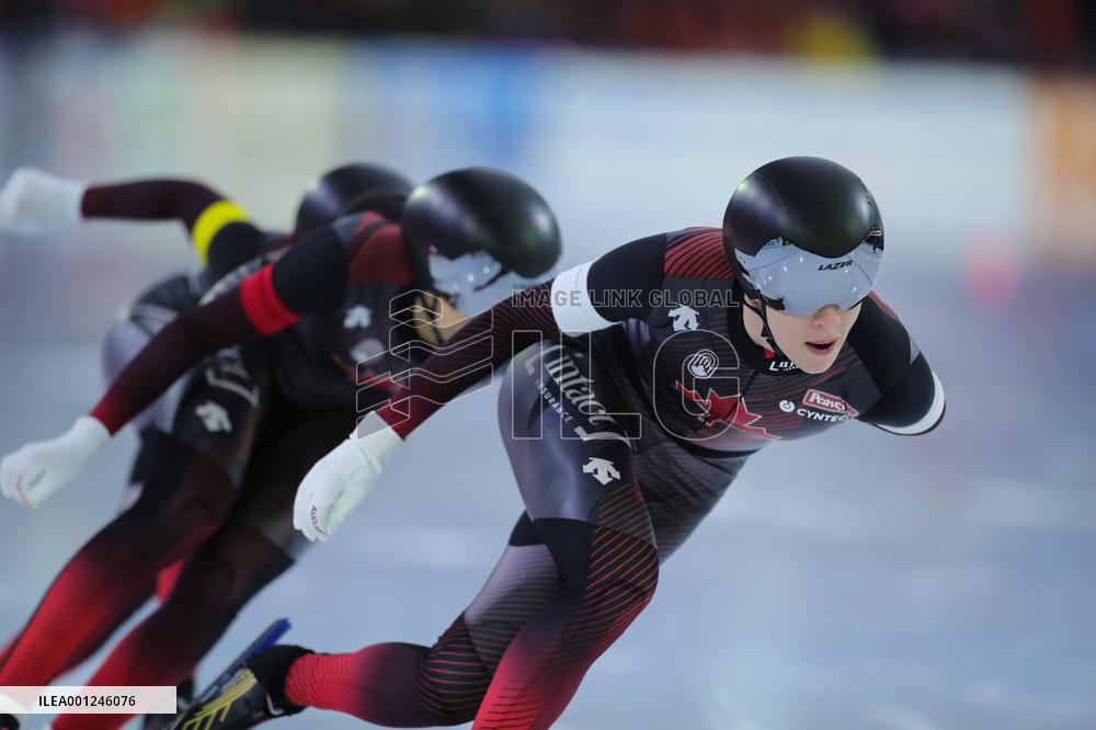 (SP)THE NETHERLANDS-HEERENVEEN-SPEED SKATING-ISU WORLD CHAMPIONSHIPS