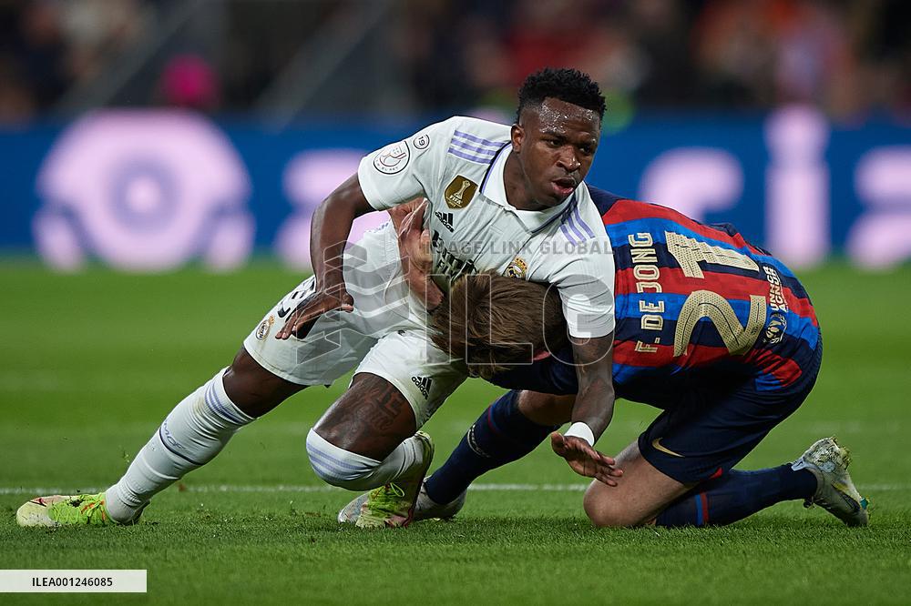 (SP)SPAIN-MADRID-FOOTBALL-KING'S CUP-REAL MADRID VS BARCELONA