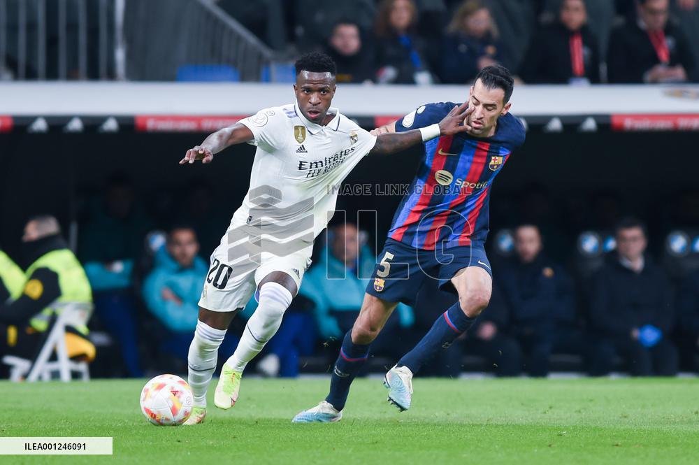 (SP)SPAIN-MADRID-FOOTBALL-KING'S CUP-REAL MADRID VS BARCELONA