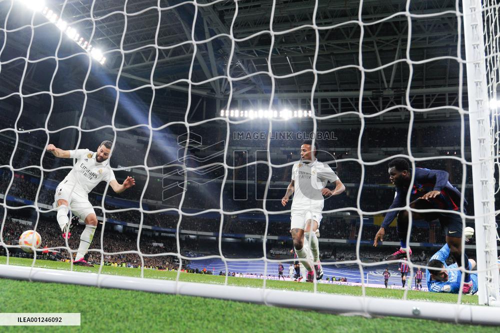 (SP)SPAIN-MADRID-FOOTBALL-KING'S CUP-REAL MADRID VS BARCELONA