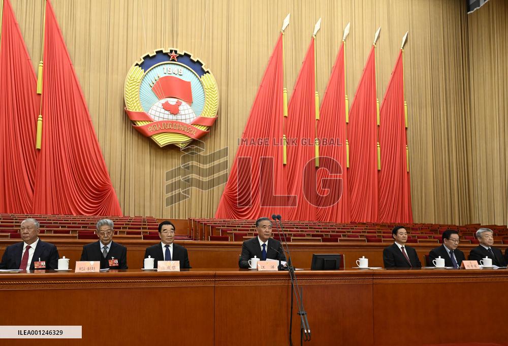 (TWO SESSIONS)CHINA-BEIJING-CPPCC-FIRST SESSION-PREPARATORY MEETING (CN)