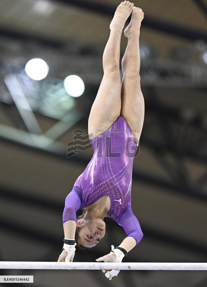 (SP)QATAR-DOHA-FIG-GYMNASTICS-WORLD CUP-WOMEN'S UNEVEN BARS FINAL
