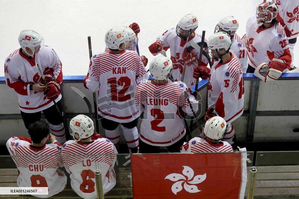 (SP)BOSNIA AND HERZEGOVINA-SARAJEVO-ICE HOCKEY-WORLD CHAMPIONSHIP-HKG VS MAS