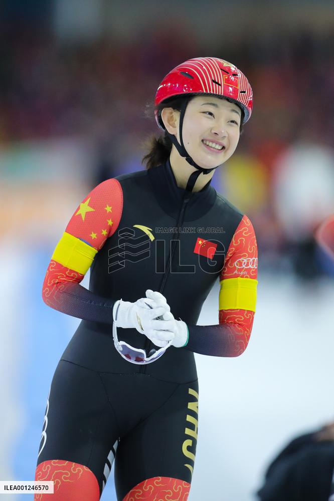 (SP)NETHERLANDS-HEERENVEEN-WORLD SPEED SKATING CHAMPIONSHIPS-WOMEN'S TEAM PURSUIT