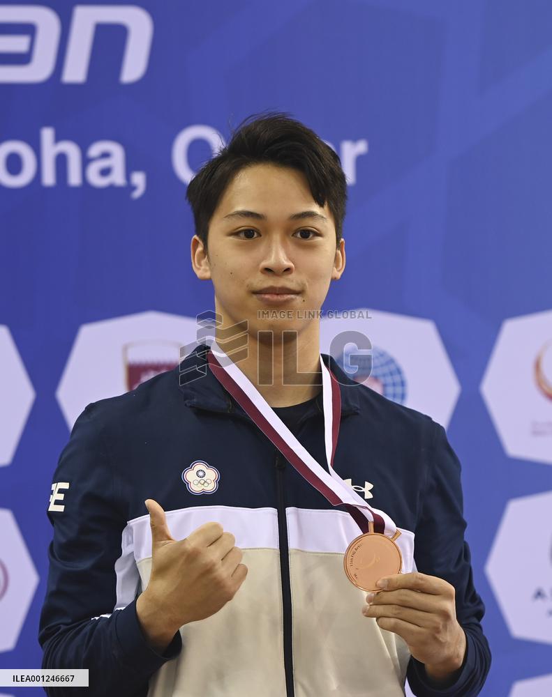 (SP)QATAR-DOHA-FIG-GYMNASTICS-WORLD CUP-POMMEL HORSE