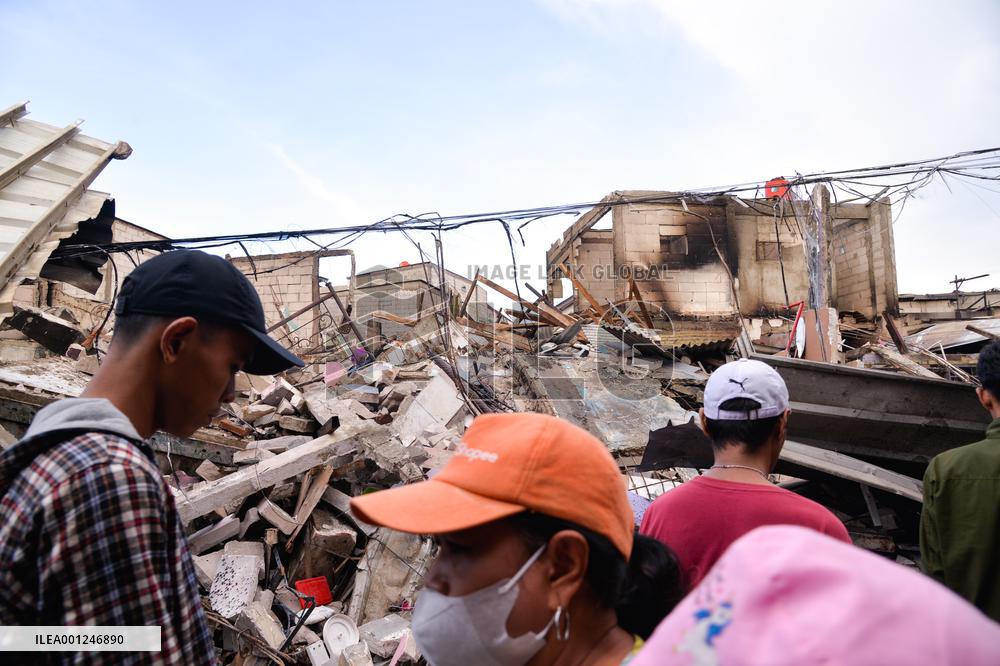 INDONESIA-JAKARTA-FIRE-AFTERMATH
