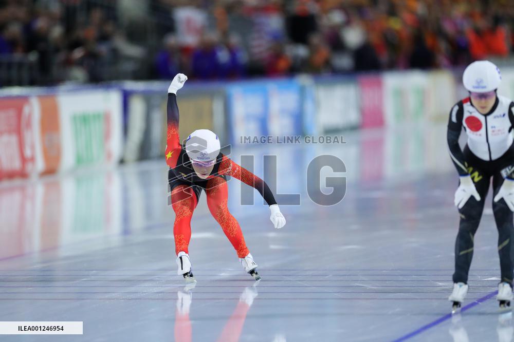 (SP)NETHERLANDS-HEERENVEEN-WORLD SPEED SKATING CHAMPIONSHIPS-WOMEN'S MASS START SEMIFINAL