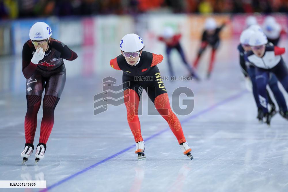(SP)NETHERLANDS-HEERENVEEN-WORLD SPEED SKATING CHAMPIONSHIPS-WOMEN'S MASS START SEMIFINAL