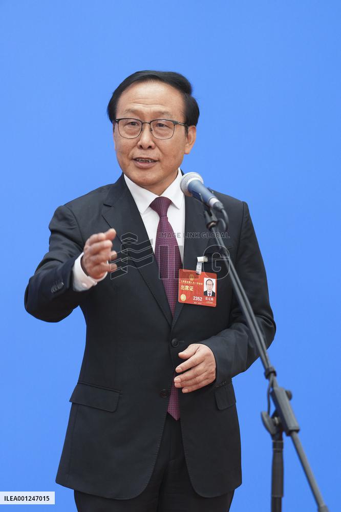 (TWO SESSIONS)CHINA-BEIJING-NPC-DEPUTIES-INTERVIEW (CN)