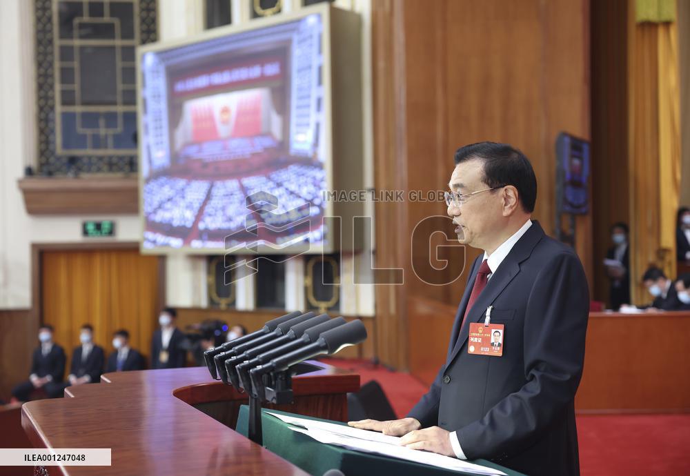 (TWO SESSIONS)CHINA-BEIJING-LI KEQIANG-GOVERNMENT WORK REPORT-NPC-ANNUAL SESSION (CN)