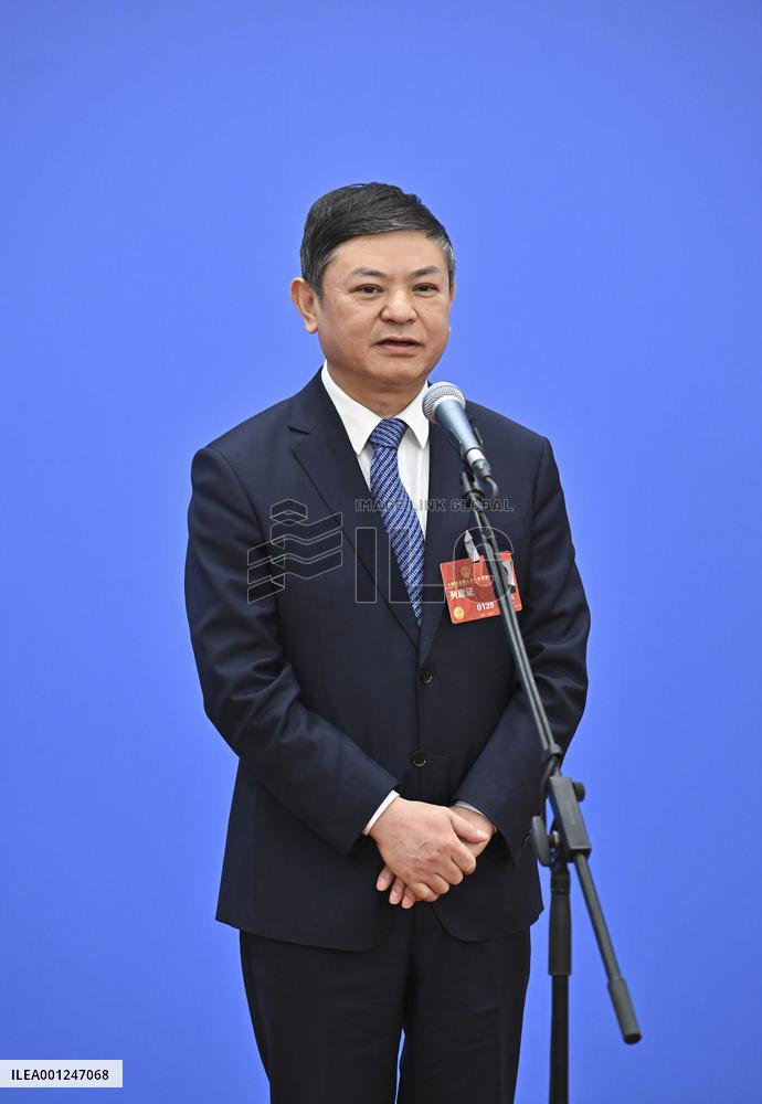 (TWO SESSIONS)CHINA-BEIJING-NPC-MINISTERS-INTERVIEW (CN)