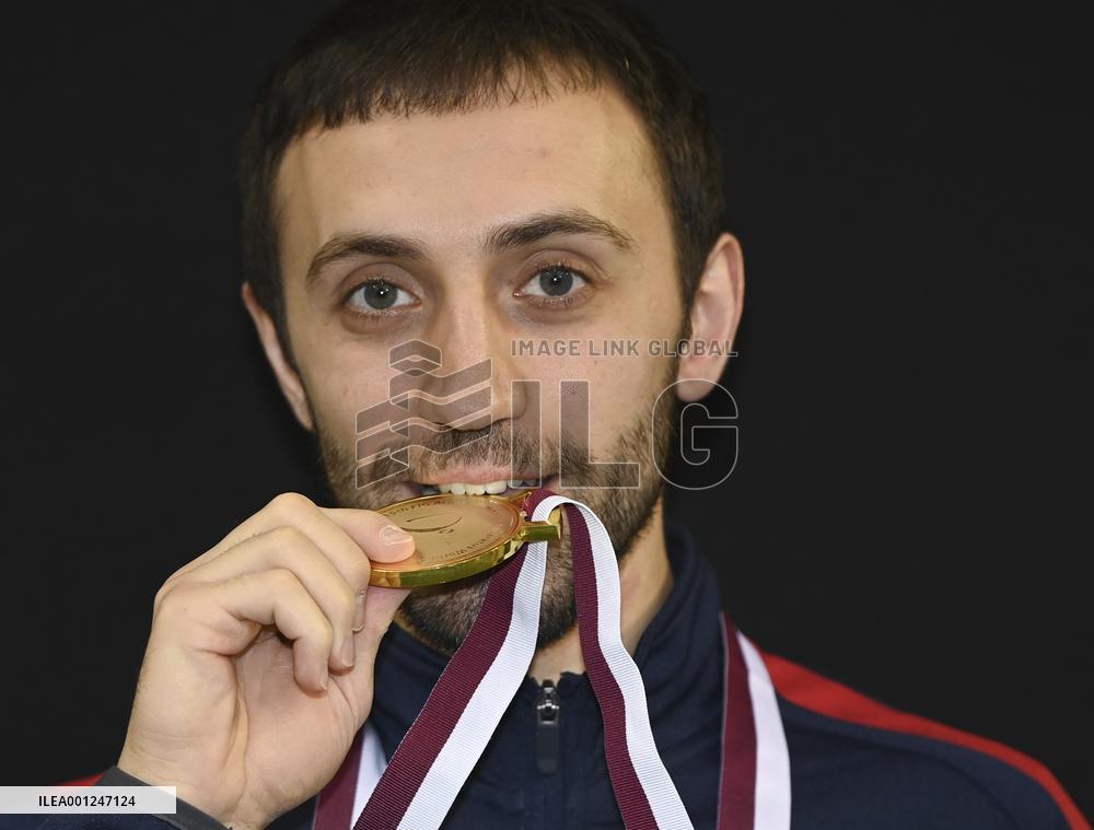 (SP)QATAR-DOHA-FIG-GYMNASTICS-WORLD CUP-MEN'S VAULT