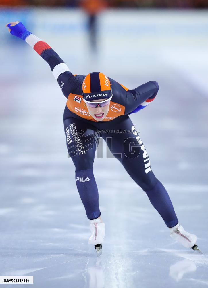 (SP)NETHERLANDS-HEERENVEEN-WORLD SPEED SKATING CHAMPIONSHIPS-1000M WOMEN