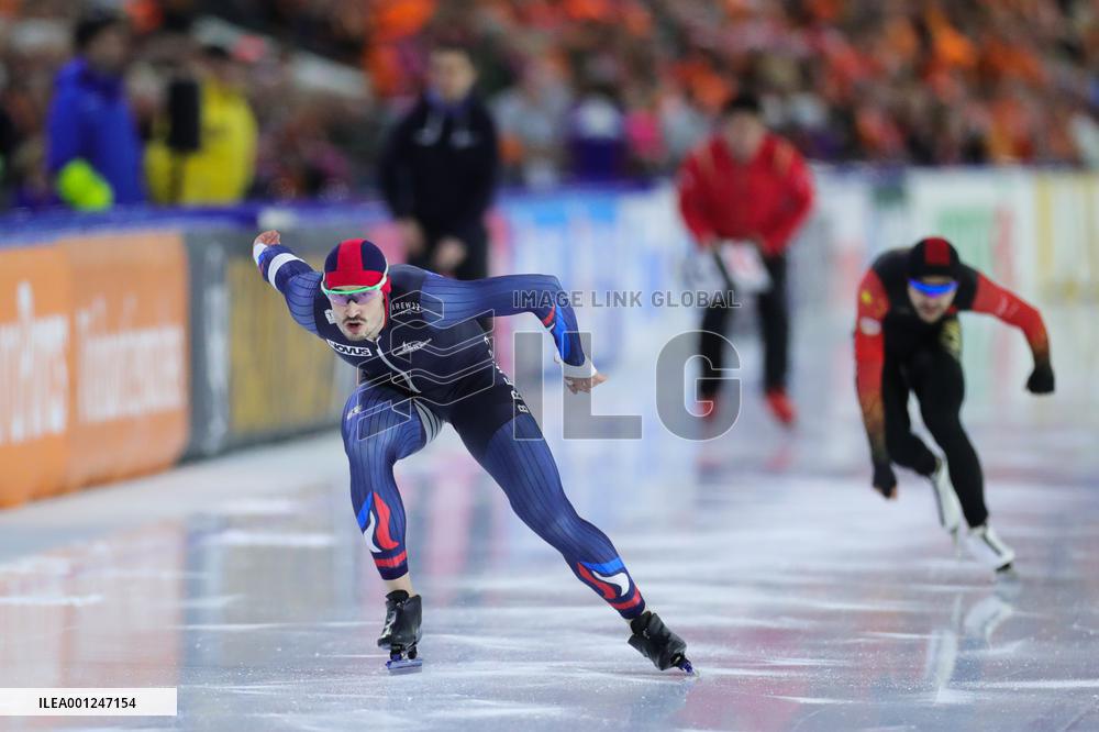 (SP)NETHERLANDS-HEERENVEEN-WORLD SPEED SKATING CHAMPIONSHIPS-1000M MEN