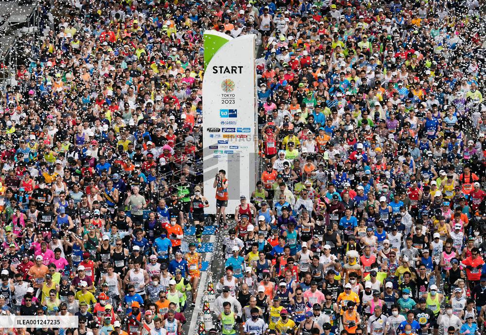 (SP)JAPAN-TOKYO-MARATHON
