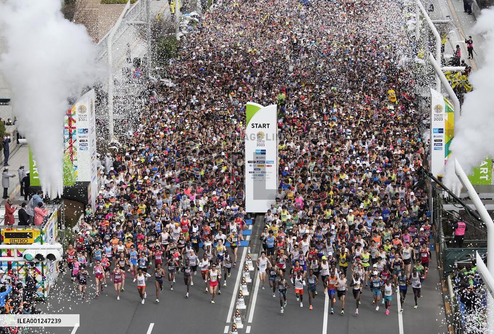 (SP)JAPAN-TOKYO-MARATHON