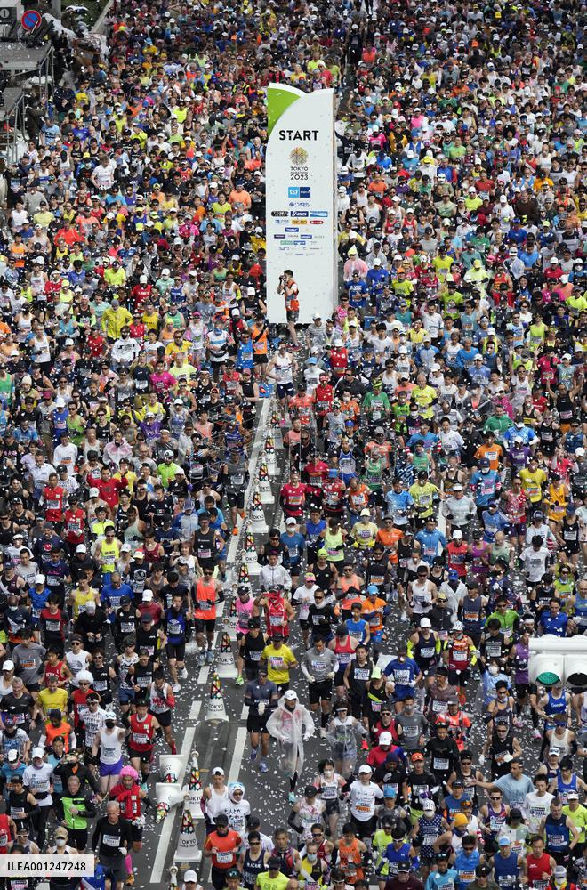 (SP)JAPAN-TOKYO-MARATHON