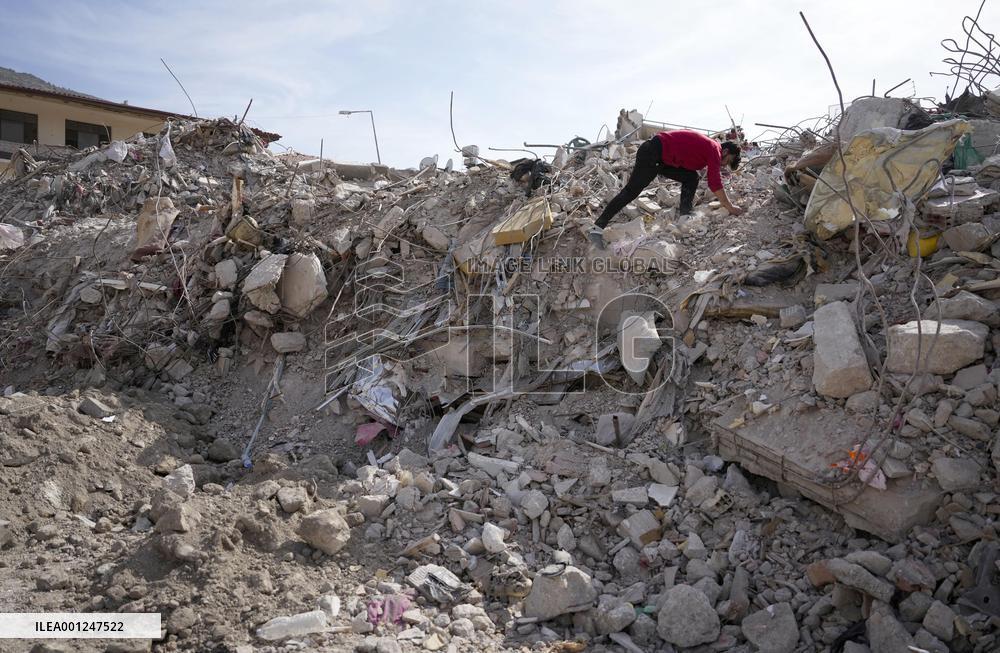 Scene in quake-hit Turkey