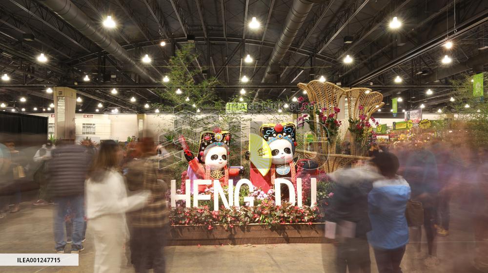 U.S.-PHILADELPHIA-FLOWER SHOW-CHENGDU GARDEN