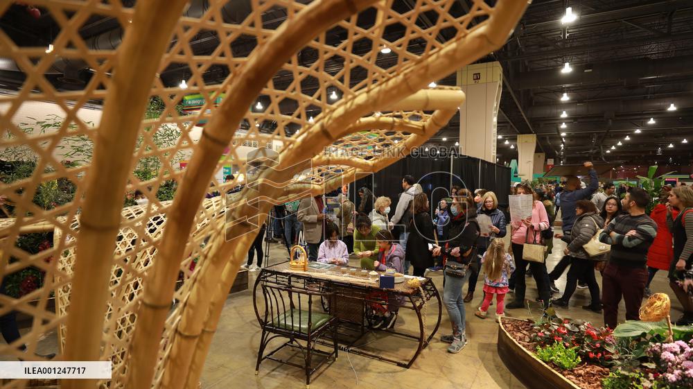 U.S.-PHILADELPHIA-FLOWER SHOW-CHENGDU GARDEN