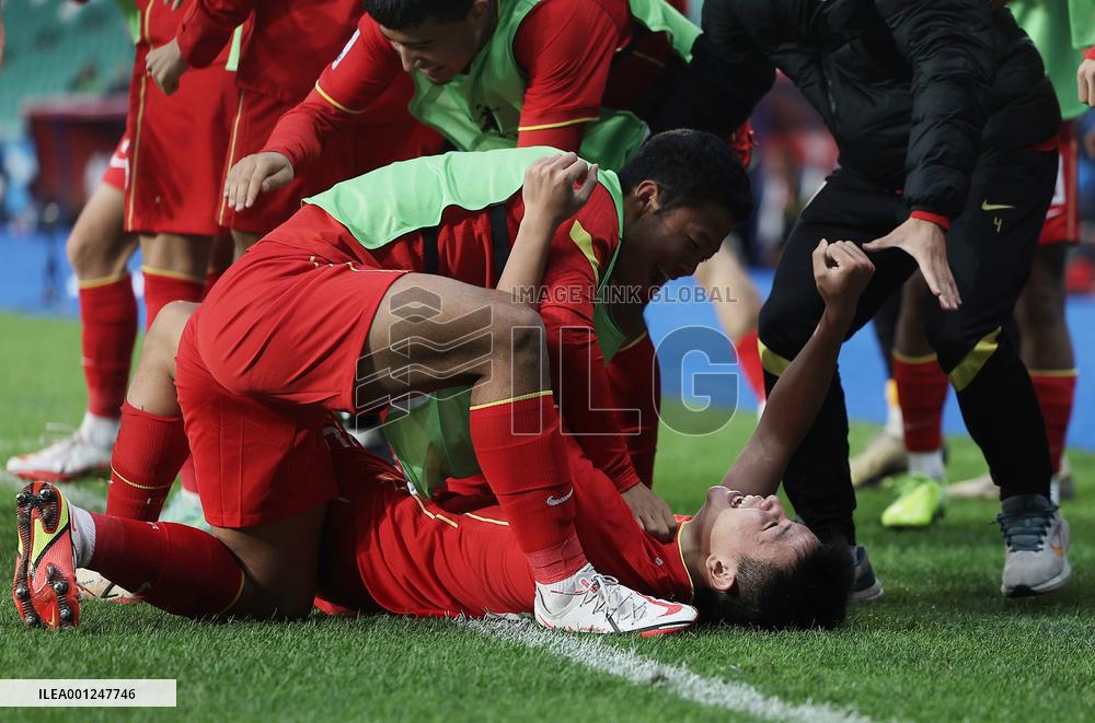 (SP)UZBEKISTAN-TASHKENT-FOOTBALL-U20 ASIAN CUP-CHN VS KSA