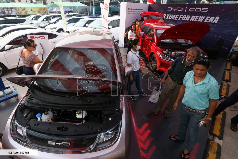 MYANMAR-YANGON-CHINESE EV CAR