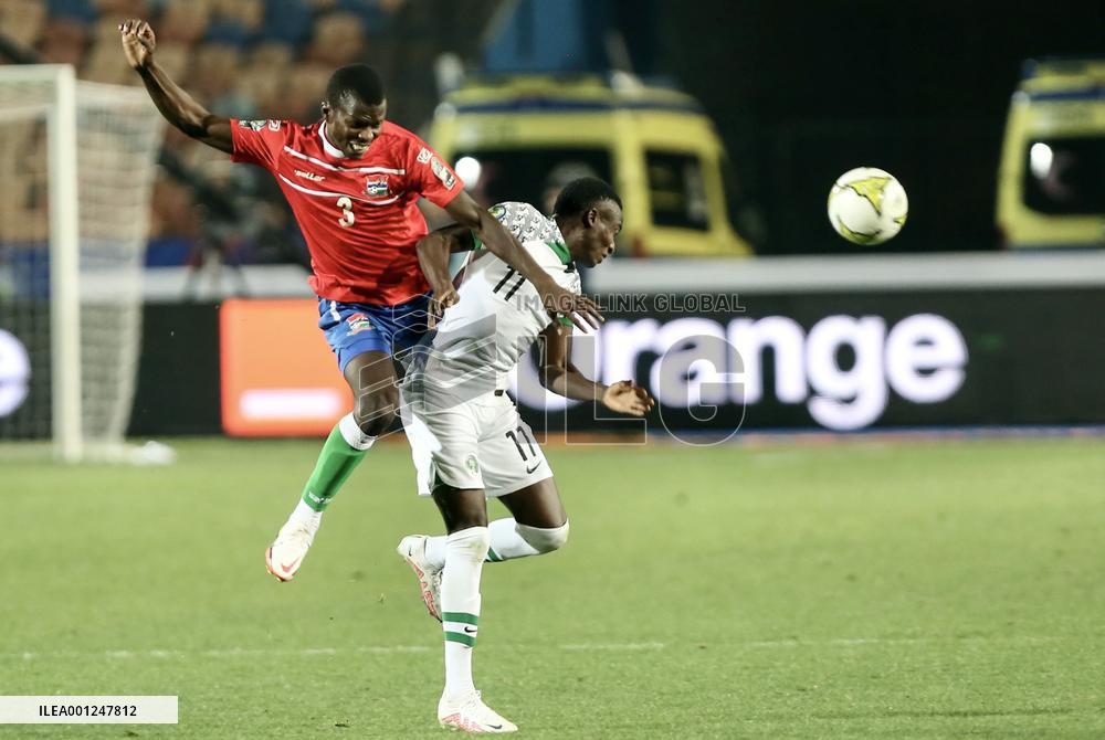 (SP)EGYPT-CAIRO-FOOTBALL-U-20 AFRICA CUP OF NATIONS-NIGERIA VS GAMBIA