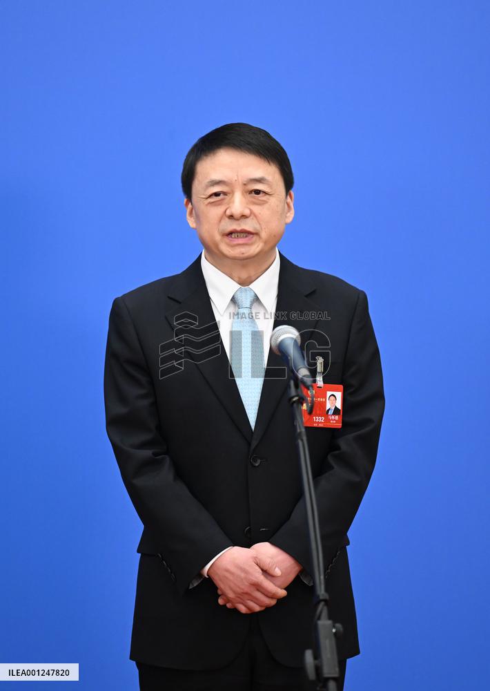 (TWO SESSIONS)CHINA-BEIJING-CPPCC-MEMBERS-INTERVIEW (CN)