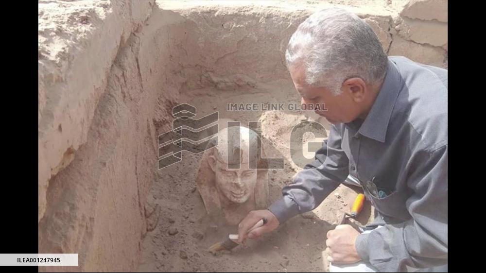 Roman-era sphinx, stele discovered in southern Egypt