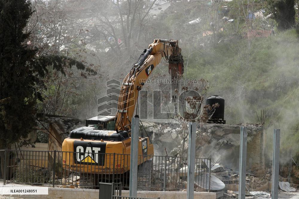MIDEAST-JERUSALEM-HOUSE DEMOLITION