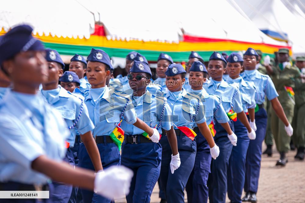 GHANA-KUMASI-INDEPENDENCE DAY-PARADE