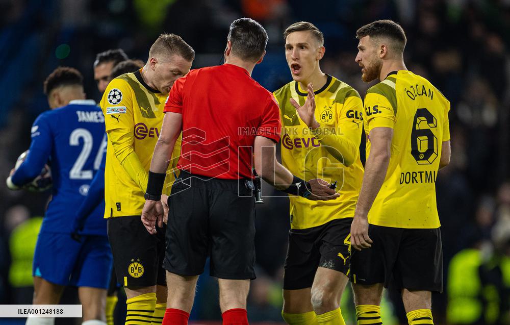 (SP)BRITAIN-LONDON-FOOTBALL-UEFA CHAMPIONS-CHELSEA VS DORTMUND