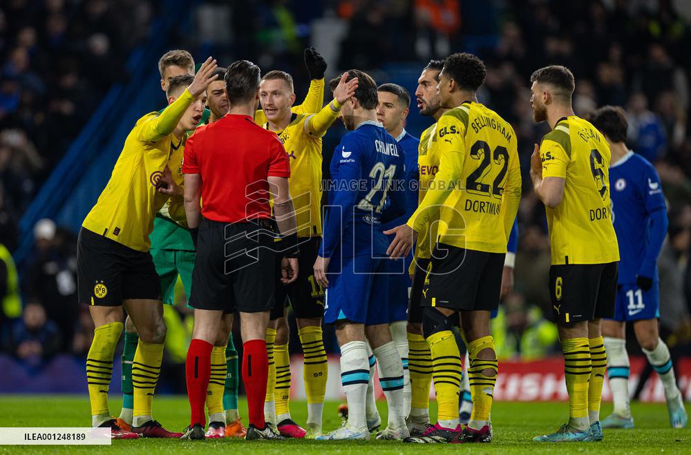 (SP)BRITAIN-LONDON-FOOTBALL-UEFA CHAMPIONS-CHELSEA VS DORTMUND